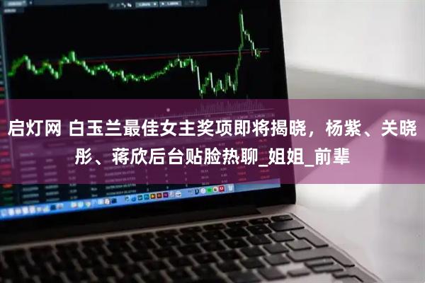 启灯网 白玉兰最佳女主奖项即将揭晓，杨紫、关晓彤、蒋欣后台贴脸热聊_姐姐_前辈